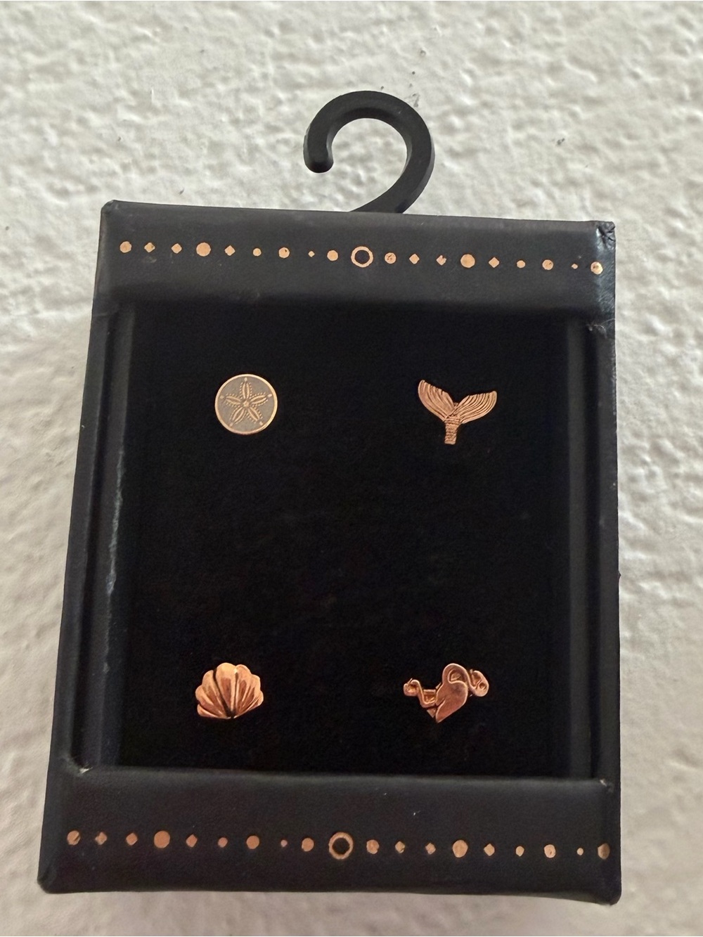 Macy’s Rose gold Sea Life Stud Belly Button Ring  Set - Women Jewelry